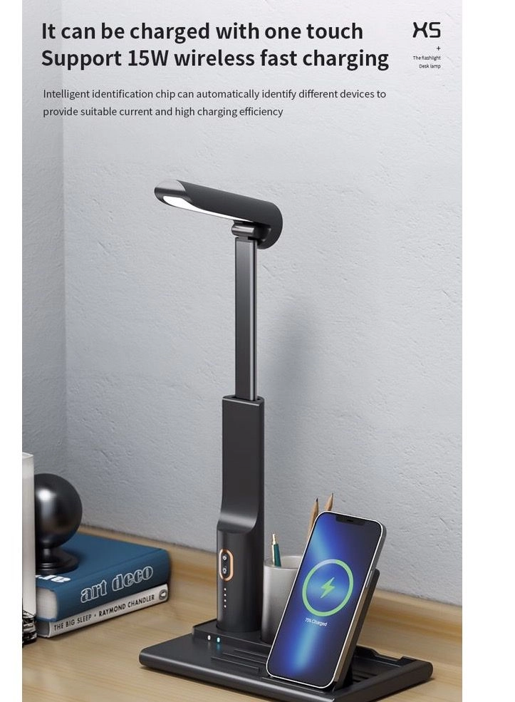 X5 Table Lamp - Wireless Charging 15W Type-C
