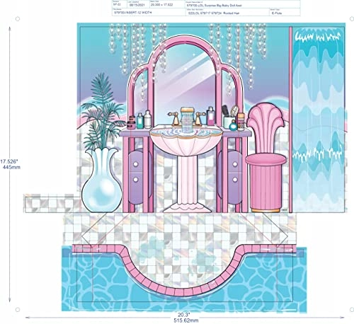 Splash Queen Big Baby Doll - 11" Rooted Hair Ages 4+