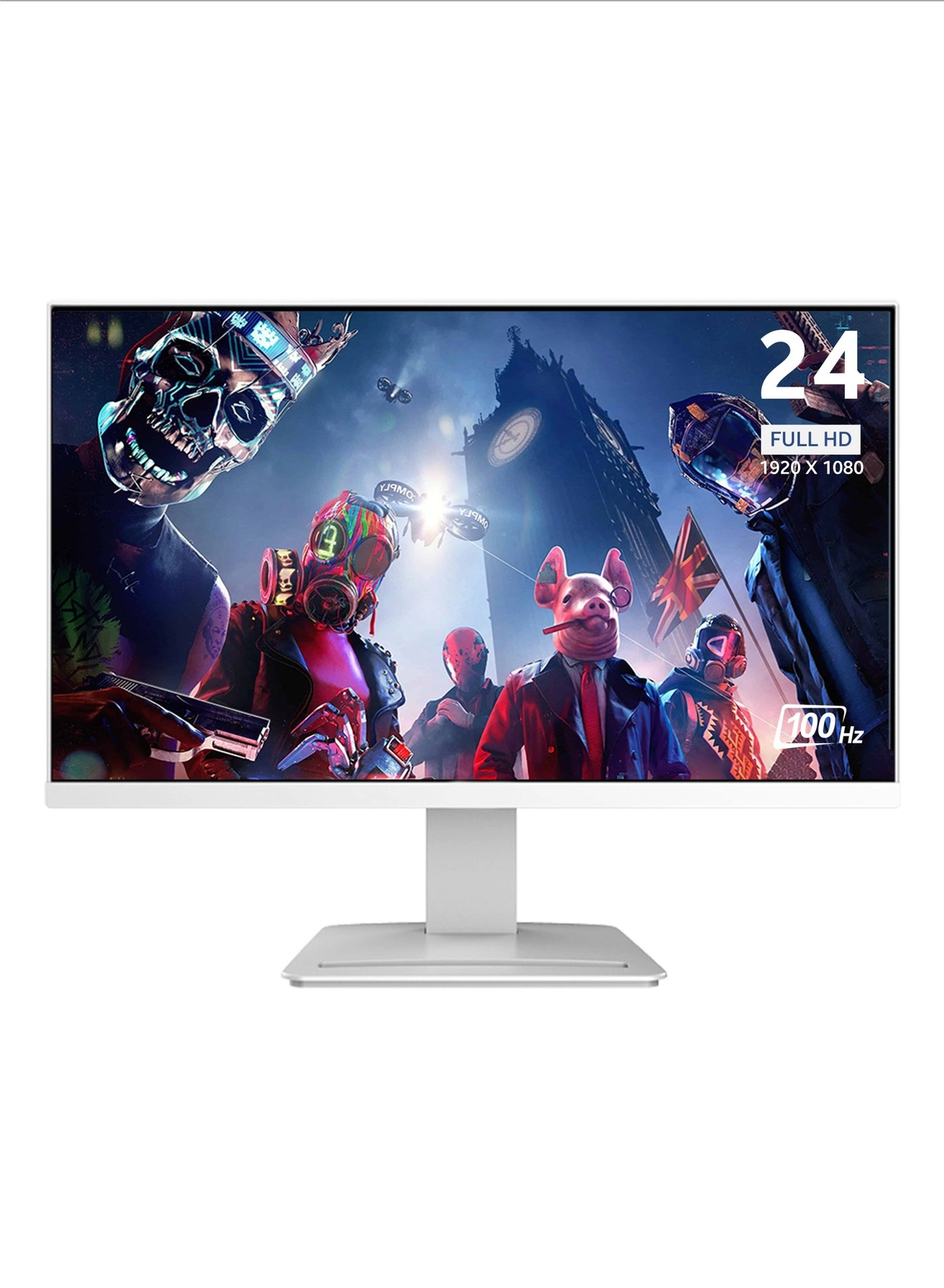 NOVA - Intel Core i5-12400F 16GB + FHD Monitor - 24 inch + Keyboard & Mouse Set