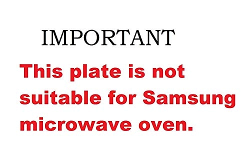 Glass Turntable Plate - 270 Mm 10.6 Inch