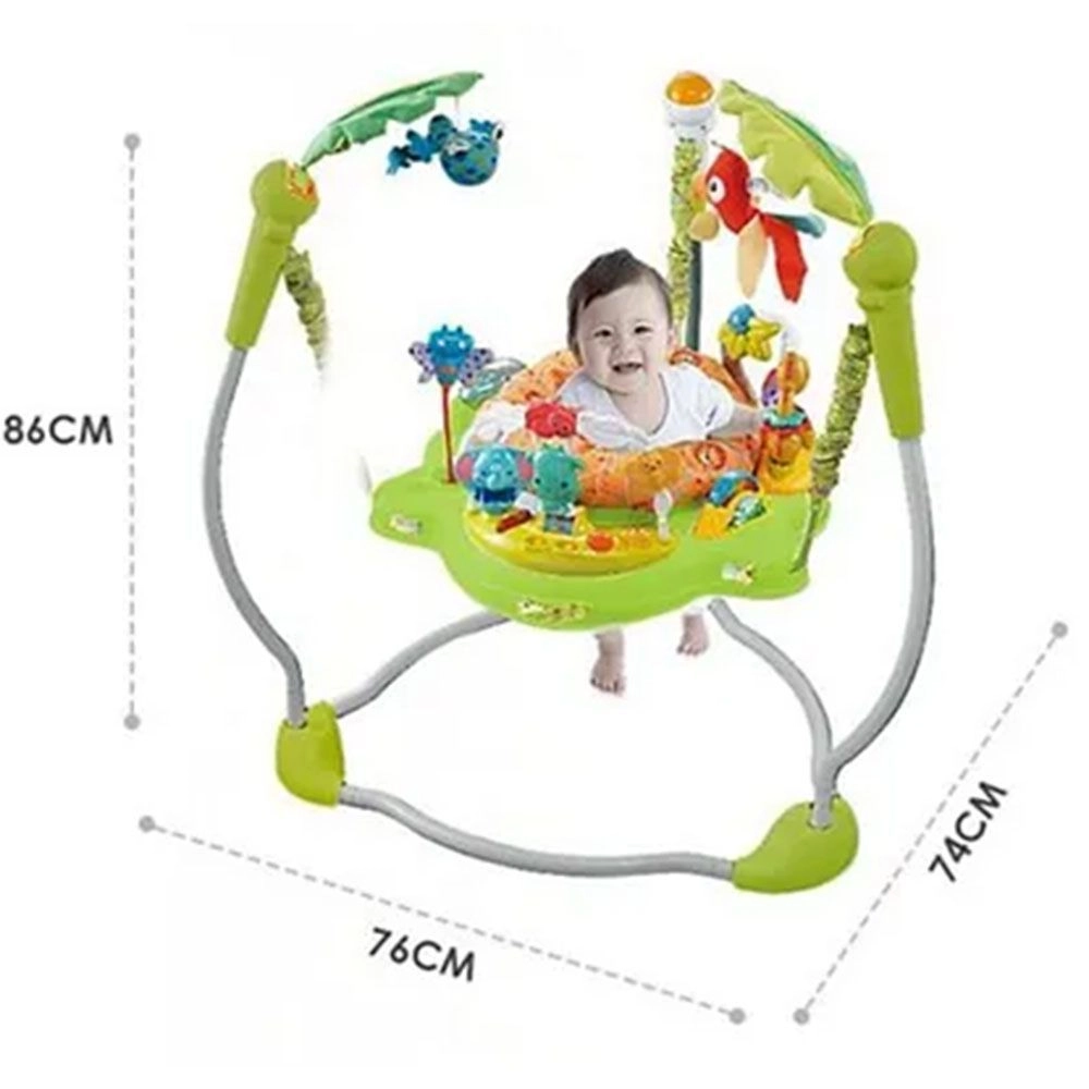 Jungle Jumper - Lights & Music Green