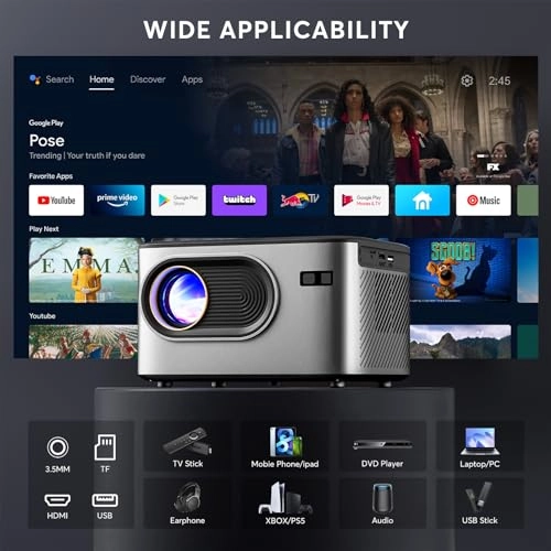 4K Projector AK-68 1920 x 1080