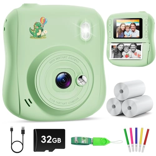 Kids Camera Instant Print - 32GB 14MP 1080P