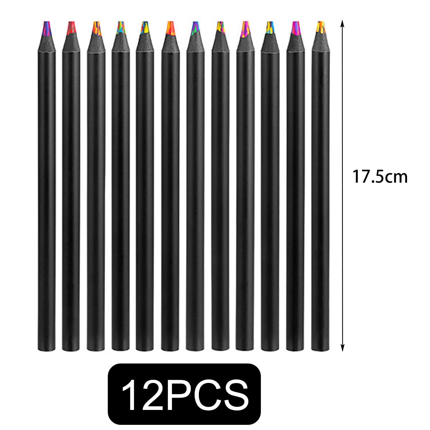 Rainbow Pencils - 12 Pcs