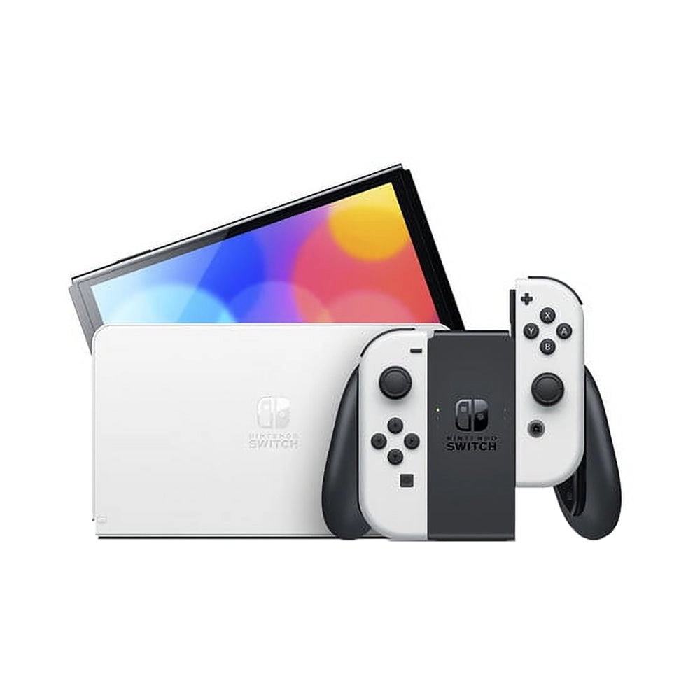 Nintendo Switch OLED - White Joy-Con Bundle