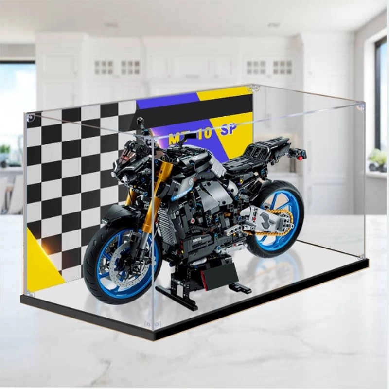 Display Case (42159) - Clear Acrylic Mirror Bottom