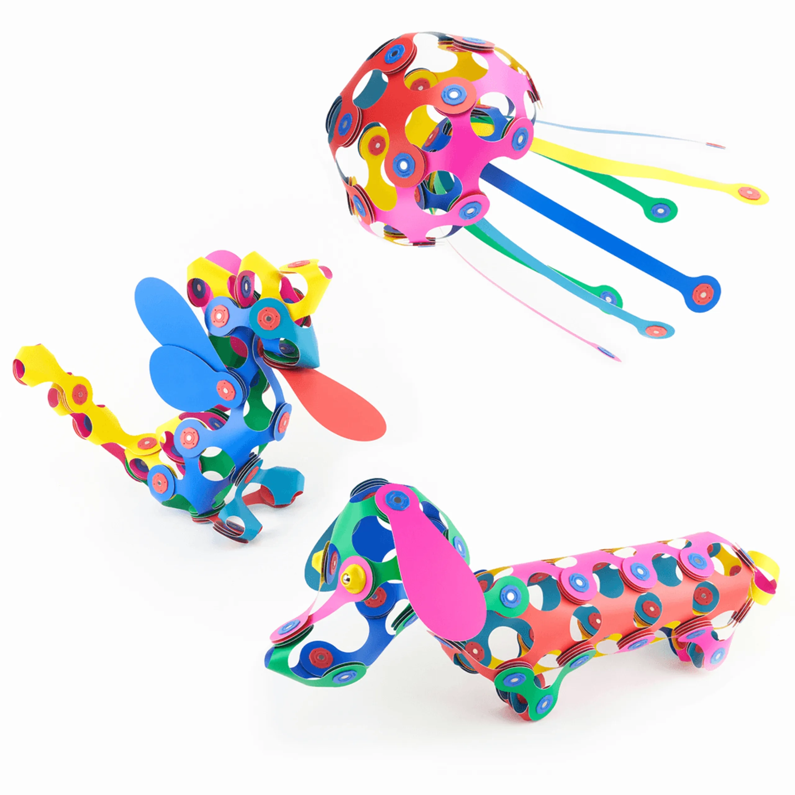 Magnetic Building Toy Set - 60 pcs
