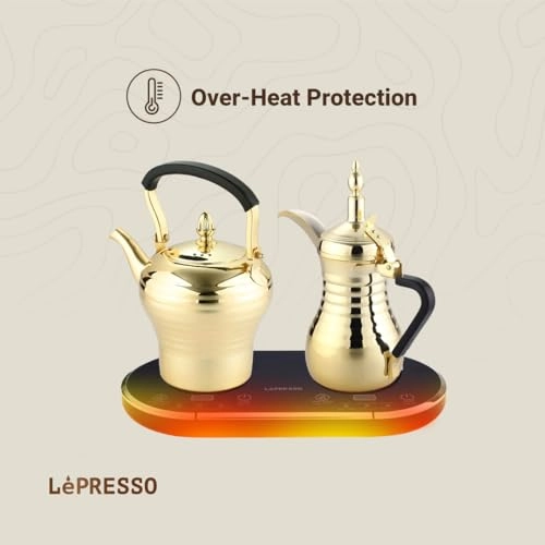 Dallah Dual Pot Arabic Coffee Maker LPARCTMSL