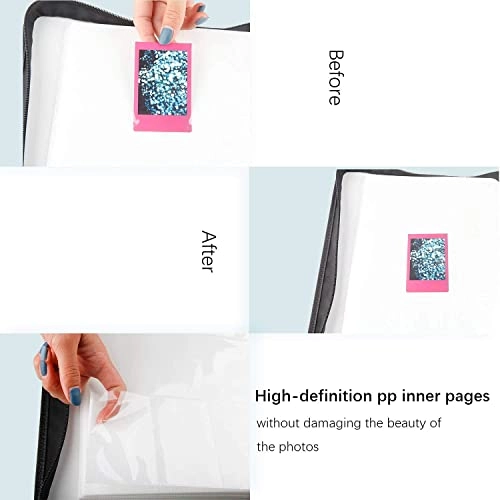 Instax Mini 540 Pockets PU Leather Photo Album