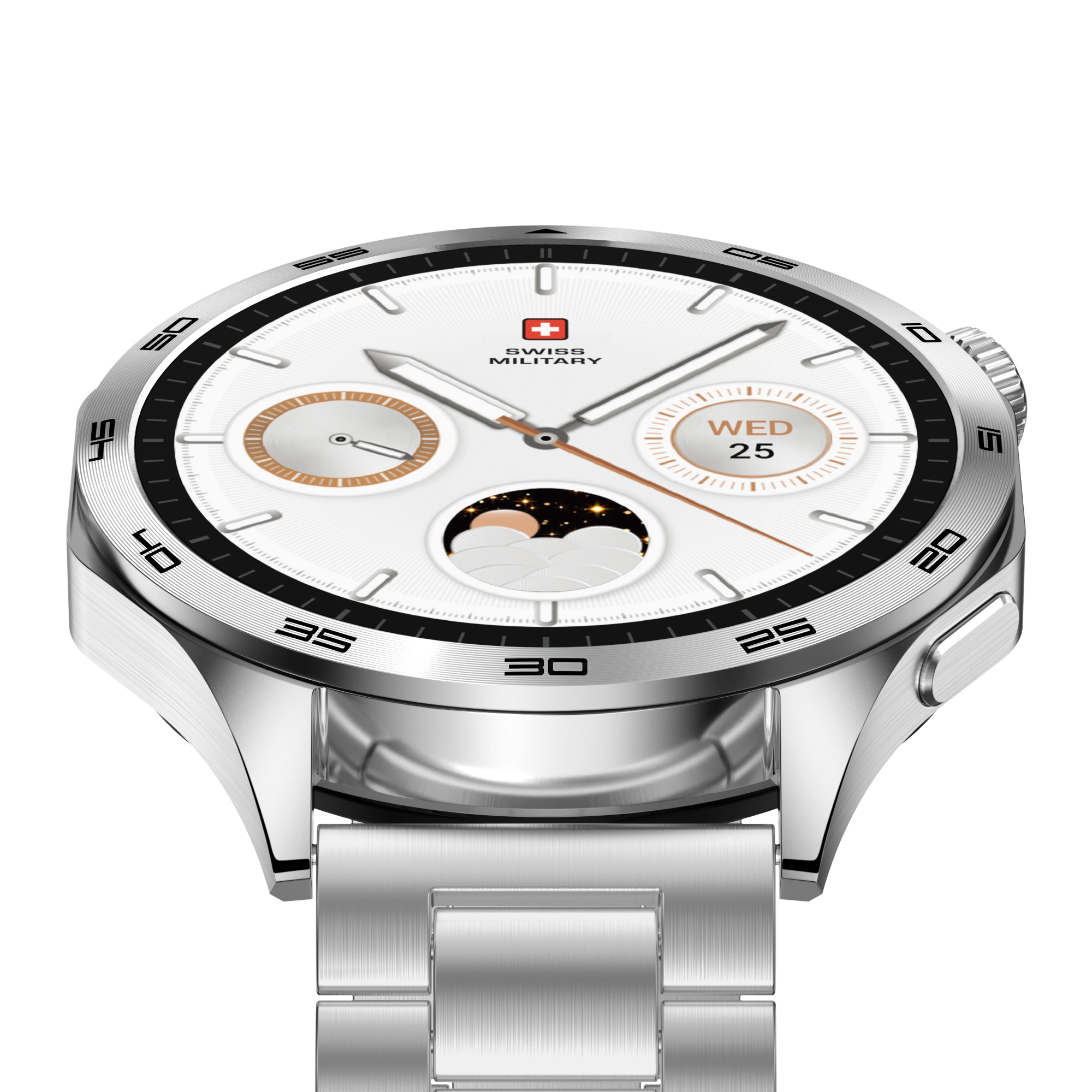 Smartwatch 45mm Stainless Steel GPS
