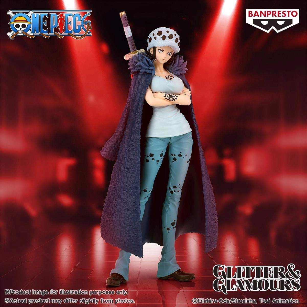 Trafalgar Law - One Piece Glitter&Glamours Change Version (23 cm) (BP29391P)