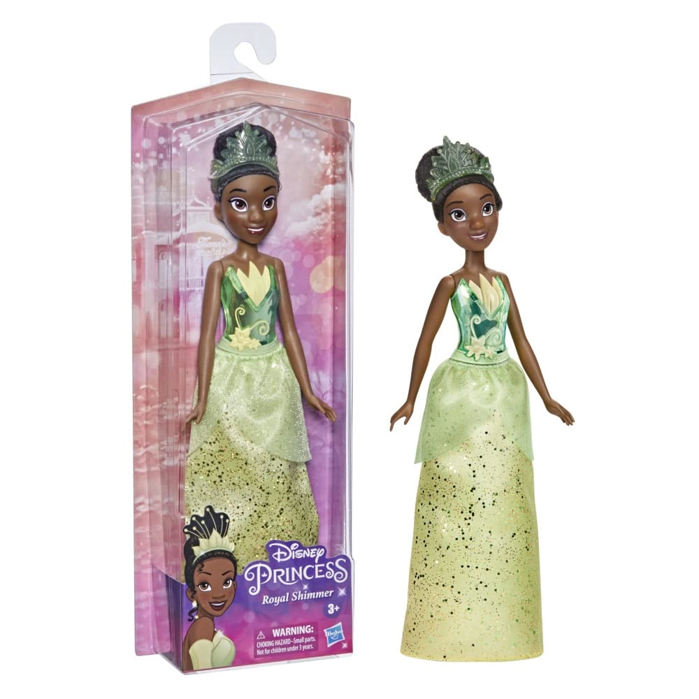 Disney Tiana Doll - Plastic Royal Shimmer Ages 3+