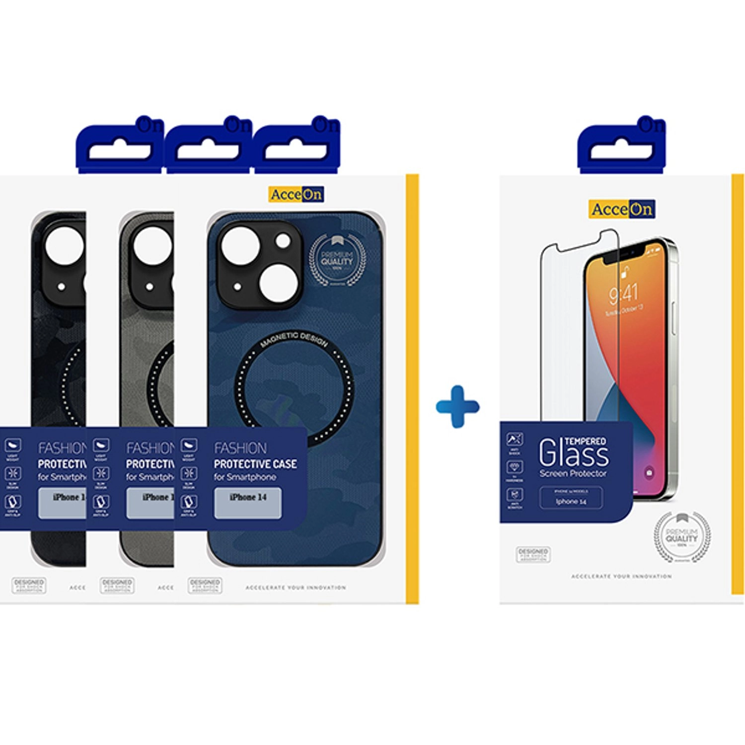 Acceon Case With Screen Protector for iPhone 14