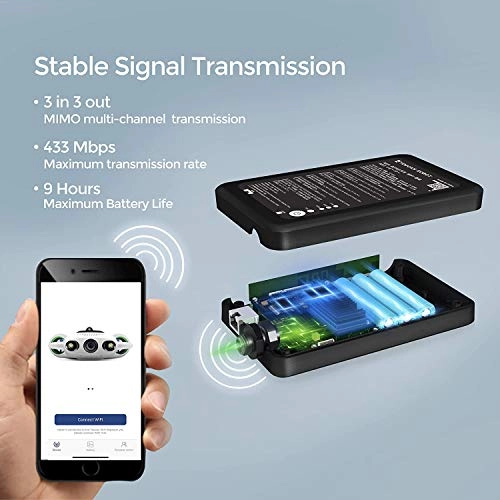 BW Space Pro - 4K/30fps, 5h battery, Stable Signal Transmission