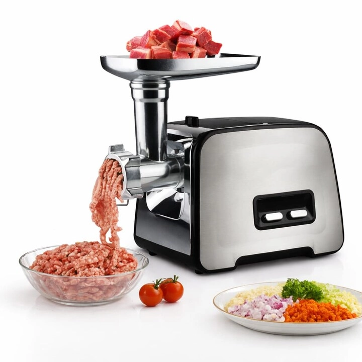 Silvonix Electric Meat Grinder - 3500W Stainless Steel Blades