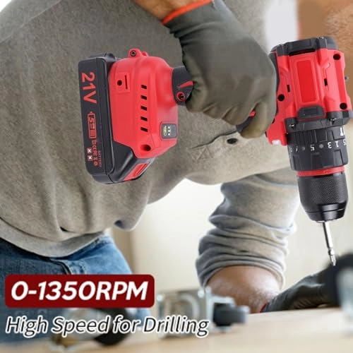 Electric Drill - 2 x 1300mAh