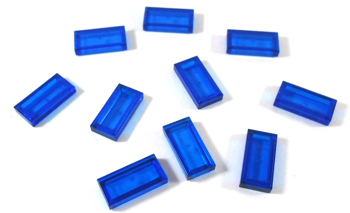 LEGO Tile 1x2 - Plastic 10