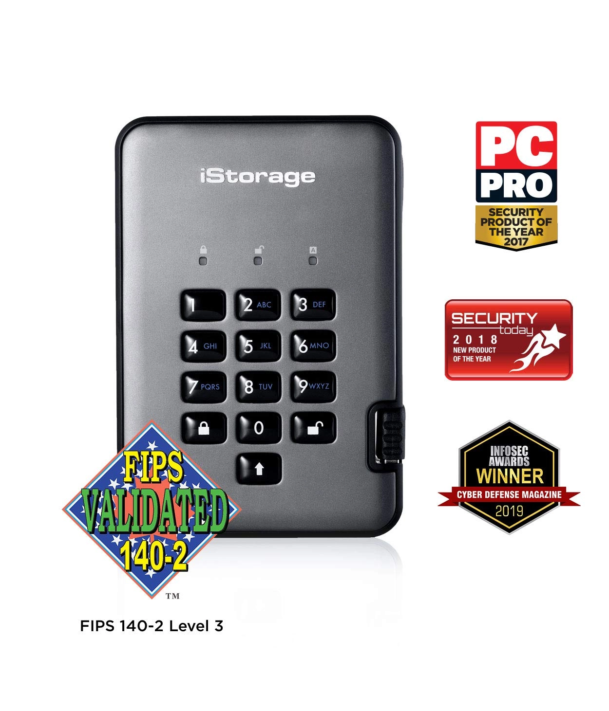 diskAshur PRO2 - 5TB HDD