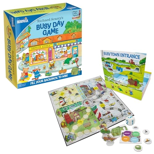 Briarpatch Busy Day Game - 4 and up 16 pieces