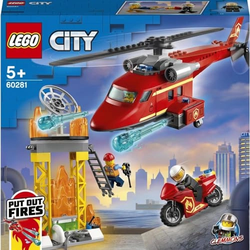 City Fire Rescue Helicopter (60281)