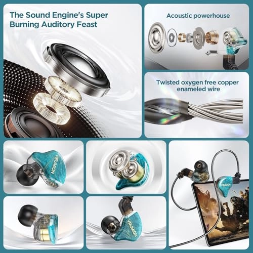 IEM-1BA1DD-1 Wired Earbud