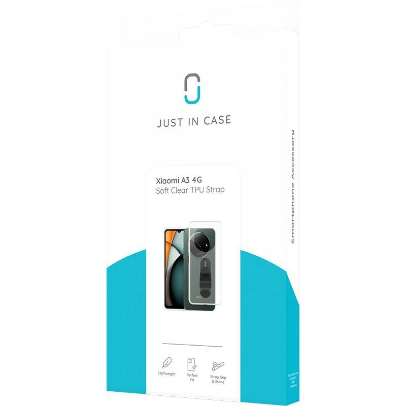 Soft Back Cover Mobile Case with Strap for Nothing Phone (3a) - TPU