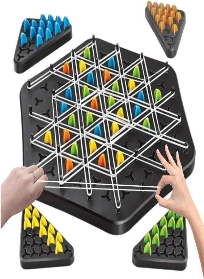 Tequo Chain Triangle Chess Triggle Puzzle