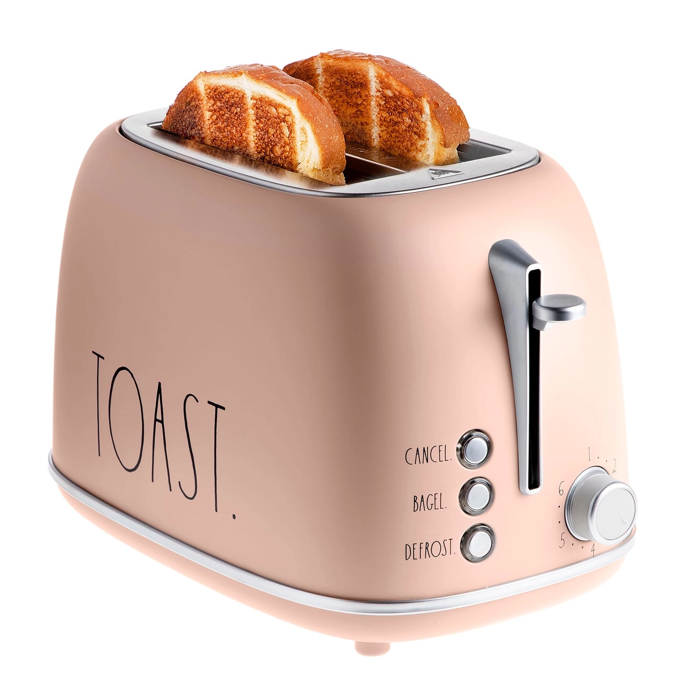 Retro Rounded Bread Toaster - 2 Slice