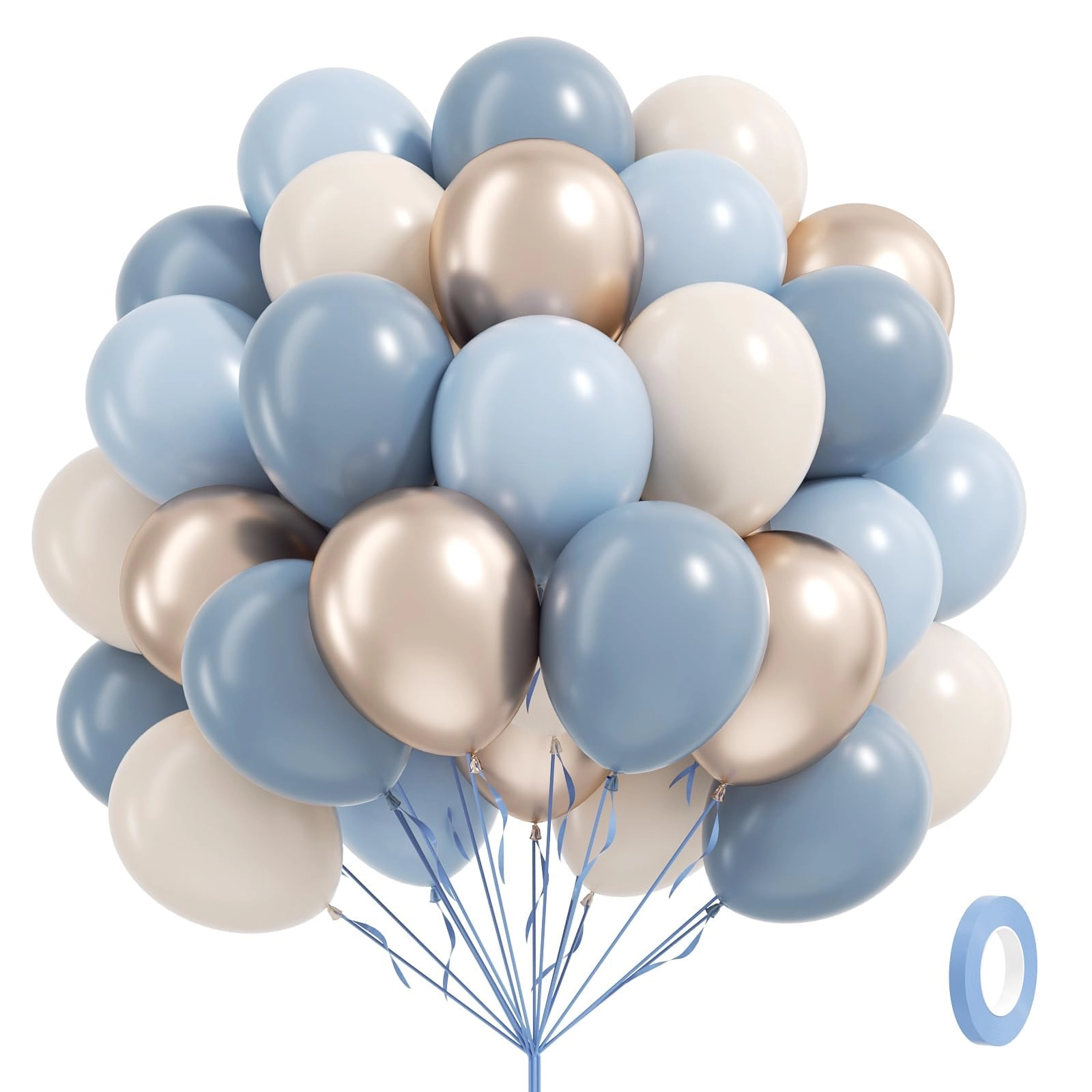 vicduotex Balloons - 62.0 Count Baby Shower, Birthday, Bridal Shower