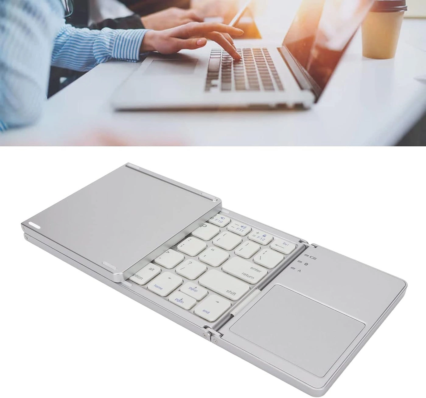 Foldable Bluetooth Keyboard for iOS for Android for Windows