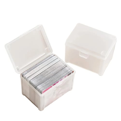 Clear Cards Storage Container