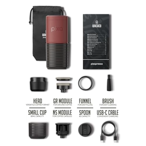 PIXAPRESSO - Portable Integrated Grinder