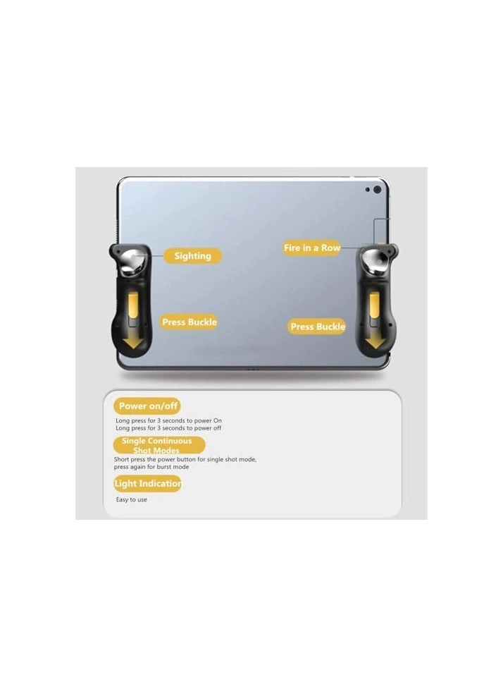 PUBG Mobile Game Controller Trigger - capacitive space mapping technology iPads and Android devices