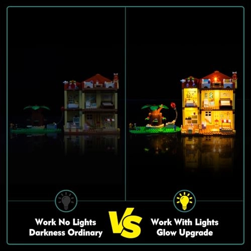 Light kit for LEGO Bluey's Family House 11203