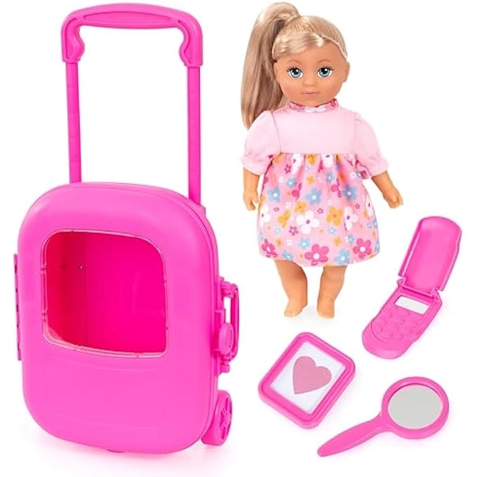Bayer GIRL WITH TROLLEY - 28CM