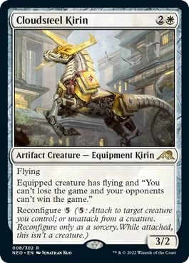 Wizards of the Coast Cloudsteel Kirin (008) - Kamigawa: Neon Dynasty