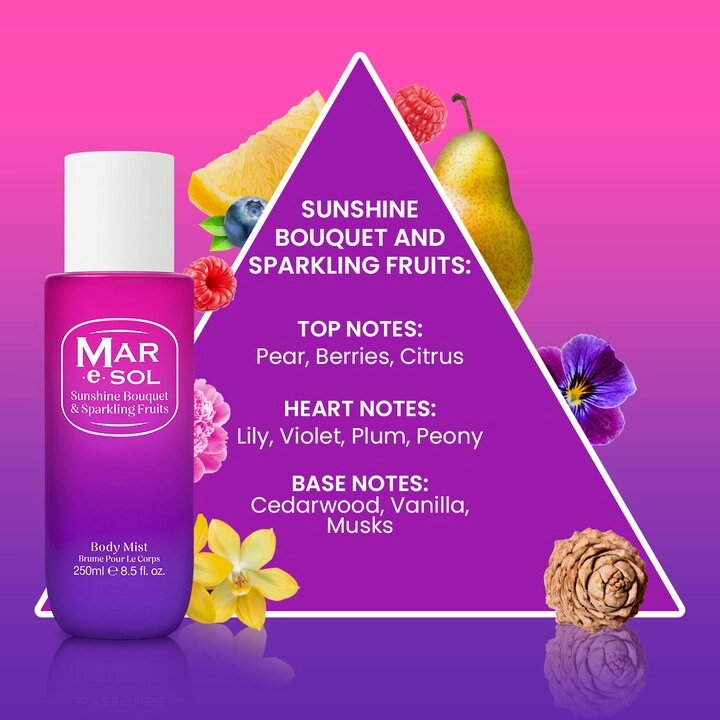 Sunshine Bouquet Body Mist - 250 ml Fruity Floral