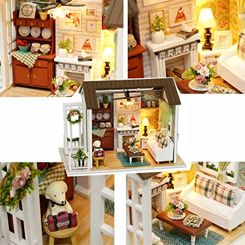 Miniature Dollhouse Kit - Holiday Time 0.04
