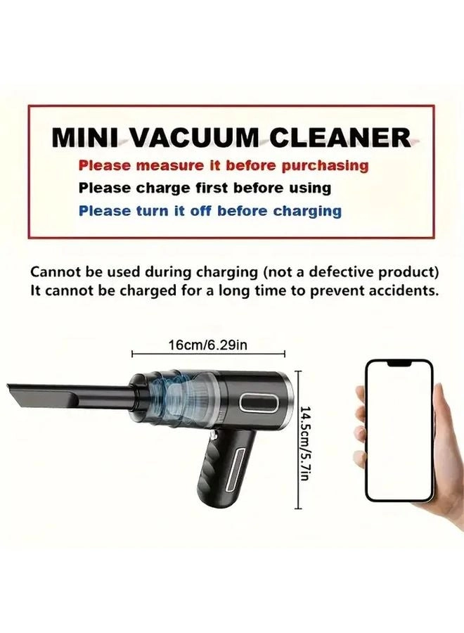 4-in-1 Wireless Handheld Vacuum Cleaner - 2000mAh