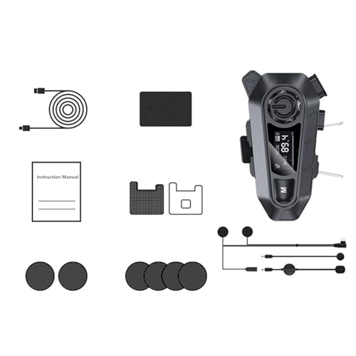 Bluetooth Helmet Earphones - Bluetooth 5.4 Over Ear