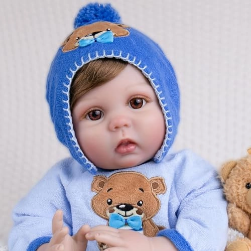 Reborn Baby Doll - 22 inch Vinyl Girl Ages 3+