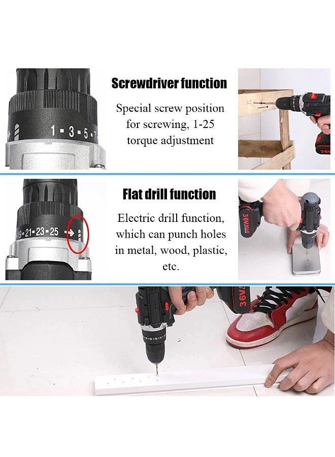 Cordless Electric Drill Kit - 48V