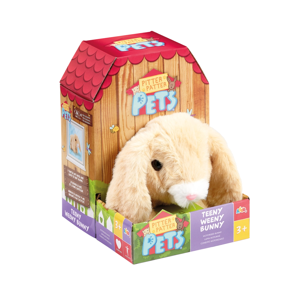 Pitter Patter Teeny Weeny Bunny 17.7 cm - Snuffling Sound