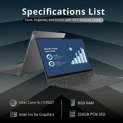 IdeaPad Flex 5 - 15.6'' Core i5-1135G7 8GB DDR4 256GB SSD