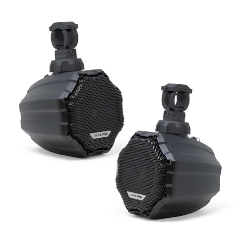 Universal Cage-Mounted Powersports Speaker Pods - 6.5” 90W RMS