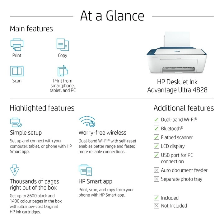 DeskJet Ink Advantage Ultra 4828