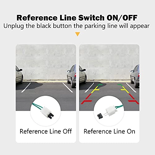 Reverse Backup Camera - Wired 480 TV lines