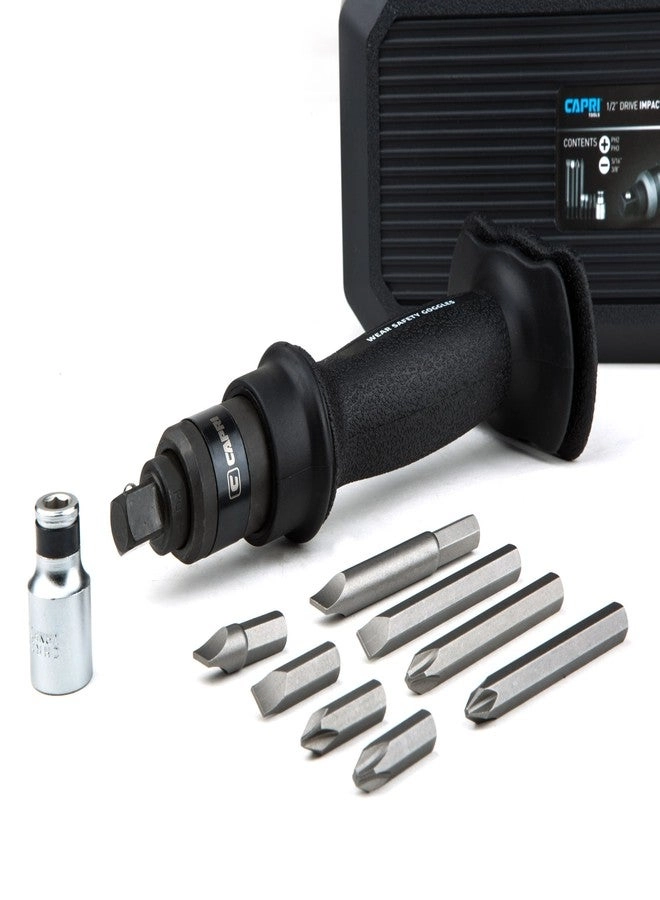 Capri Tools Impact Driver Screwdriver Set