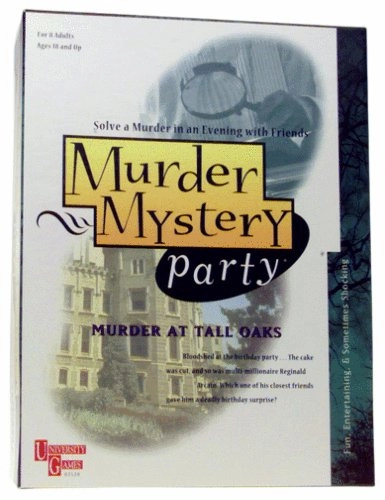University Games Murder Mystery Party: Murder at Tall Oaks