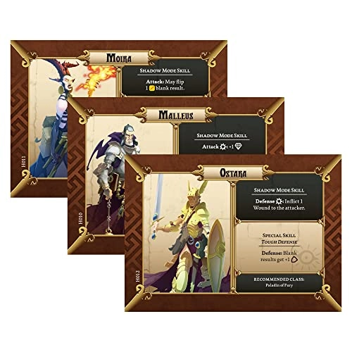 Massive Darkness: Heroes & Mosters Set: Warrior Priests vs. The Spearmaiden Cyclops